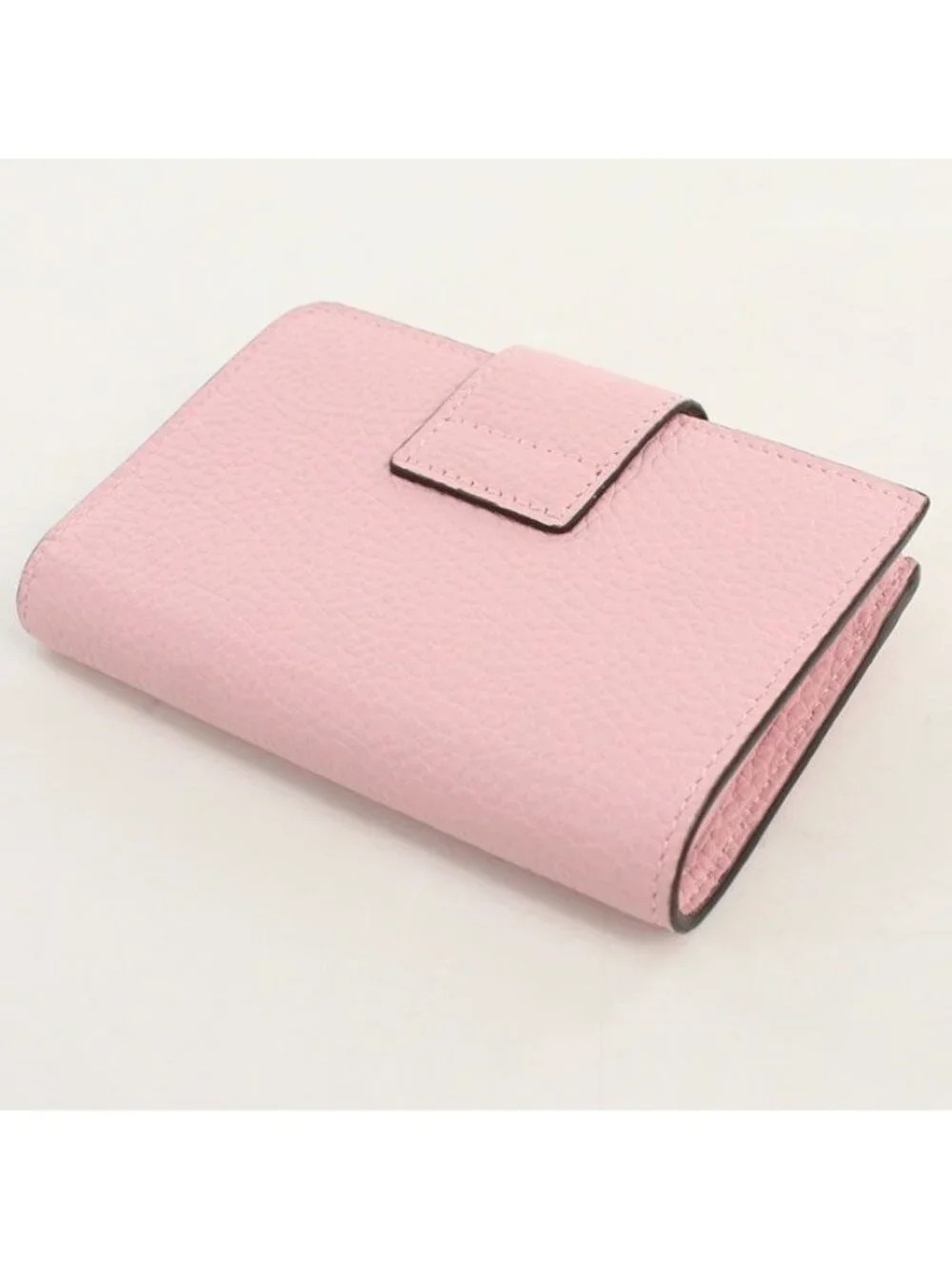 Gucci Bamboo Compact Wallet Double Bifold Leather - Picture 2 of 7